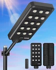 G-15000W Solar Street Light Outdoor, 6500K Wide Angle Commercial Parking Lot New. Price: $767.99.