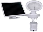 6" High White Solar Led Security Video Camera And Spotlight New. Price: $199.95.