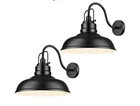 Zeyu 2 Pack Barn Lights, Exterior Wall Mount For Porch, 18 Inch New. Price: $145.00.