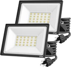 2-PACK 30W Led Flood Lights Outdoor 5400 Lumens Super Bright Security Lighting New. Price: $27.99.