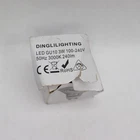 Dinglilighting Led GU10 3W 3000K 100-240V Open. Price: $11.97.