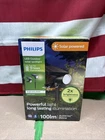 Philips Ashlyn Outdoor Solar Led Spot Wall Mount Light 590042 Open. Price: $33.24.