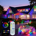 Aurnyvamay Permanent Outdoor Lights,smart Rgb With Remote App ... New. Price: $100.29.