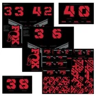 Fox Shox Custom Decal Kit, Red 803-01-739 New. Price: $35.88.