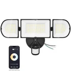 Meloght 120W Smart Flood Outdoor 12000LM Motion Sensor Lights New. Price: $137.91.