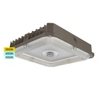 Led Canopy Light 10"X10" 40/60/80W Selectable 3CCT Gas Station 1-10V Dim New. Price: $79.99.