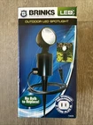 New Brinks Outdoor Spotlight 7280B Sealed Bulbless Home Security + Stake. Price: $19.99.