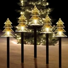 Illuminew Outdoor Christmas Decorations, Solar Pathway Lights, Set .... Price: $31.75.