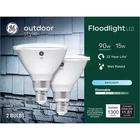 Ge Outdoor 90W Rep Led Floodlight Bulbs PAR38 Med Base Wet Rated Daylight 2 New. Price: $21.95.