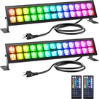 48W Led Wall Washer Lights 2 Pack, Waterproof Rgb For Garden & Party New. Price: $93.99.