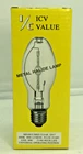 Icv Value, 100W Metal Halide Lamp Bulb, MH100/U/MED Clear, ED17, 4000K, ANSI:M90 New. Price: $8.89.