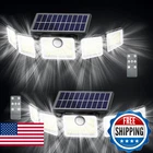 Szpower 6000LM Solar Lights Outdoor, Flood 230 Led 5 Heads New. Price: $93.30.