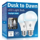 Gonhom 2 Dusk To Dawn Bulbs Outdoor, 5000K-DAYLIGHT, Pack, New. Price: $13.35.