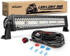 Nilight Led Bar 22INCH 480W Triple Row Flood Spot Combo Waterproof New. Price: $56.99.