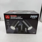 Globe Electric Twin Head Led Security Light, 22W,DUSK To Dawn. A8. 019 New. Price: $34.20.