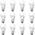 12 Pack ENERGETIC100W Equivalent A19 Led Bulb, 3000K Warm White, Non-dimmable New. Price: $17.99.