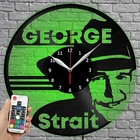 Led Clock George Strait Vinyl Record Wall Light 4477 New. Price: $39.52.