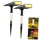 Solar Spot Lights Outdoor Waterproof IP65, 76 Led 2 Pack Warm White New. Price: $38.34.