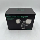 Wyze Wired Outdoor Wi-fi Floodlight V2 Home Security Camera 2K Video Black New. Price: $54.87.