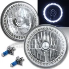 7" Halogen White Sc Led Ring Angel Eye Headlight Headlamp Bulb Pair New. Price: $79.95.
