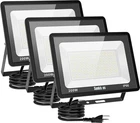 Led Flood Lights Outdoor IP66 Waterproof, 200W-3PACK, Black New. Price: $144.91.