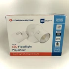 Lithonia Hgx Led 2RH 4000K 2750LM Outdoor Security Floodlight In White 271FEE Open. Price: $24.99.