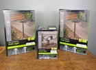 Lot Of Portfolio Low Voltage Led Landscape Lights 2- 7W Path 1- 3W Flood Open. Price: $49.95.
