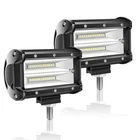 Willpower 2PCS 72W Inch Led Work Light Bar Spot 5'' - Flood, White New. Price: $35.70.