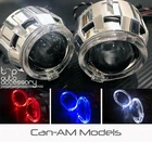 Angel Halo Eye Projector Lens Built-in Led Hid Headlights Bulb For Can-am New. Price: $124.95.