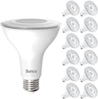 Sunco 12 Pack PAR30 Led Bulb, Exterior Flood Lighting, Long Neck Recessed... New. Price: $45.00.