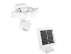 Defiant 180 White Motion Sensor Solar Powered 2-HEAD Led Security Flood Light New. Price: $22.74.