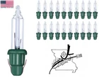 Ge 20X Mini 2.5 Volt Clear Christmas Bulbs Replacement Tree Lights Style New. Price: $9.83.