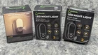 3 X New 2 Pack Lohas Led Dimmable Night Lights Plug Into Wall. Price: $11.69.