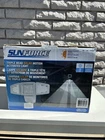 Sunforce Triple Head Solar Motion Activated Led Flood Light 1200 Lumens Outdoor Open. Price: $49.00.