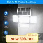 301LEDS Solar Light Motion Sensor Outdoor Security 10W 4 Heads Remote Sansi New. Price: $21.99.