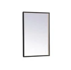 Elegant Lighting MRE61830 Pier 18" X 30" Modern Rectangular - Black New. Price: $320.00.