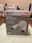 Commercial Electric Twin Head White Par Holder Outdoor Security Lighting New. Price: $18.99.
