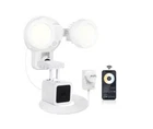 Wasserstein 3-IN-1 Plugged-in Smart Floodlight, Charger, Mount White Wyze Cam V3 Open. Price: $37.95.