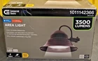 Commercial Electric Led Area Light/flood Light, 3500 Lumen, Dusk-to-dawn, Bronze Open. Price: $54.98.