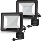 Dusk Dawn Floodlight Outdoor, 50W Auto On/off 6000K Daylight Plug New. Price: $49.49.