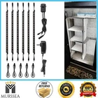 Led Safe Lighting Kit, (6) 12 Inch Linkable Bars Motion Sensor Ul Daylight New. Price: $42.99.