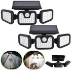 New 2 Pack Led Motion Sensor Solar Lights Outdoor IP65 Waterproof Security Lamp. Price: $18.99.