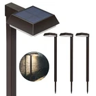 Bobcat Solar Pathway Lights Super Bright 300 Lumens With 2-IN-1 Warm White An.... Price: $78.98.