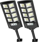 2-PACK Solar Street Lights With Motion Sensor, Waterproof Led Dusk To Dawn New. Price: $72.19.