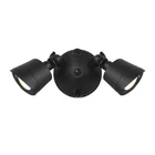 Savoy House 4-FLOOD-A2-3000K Double Light 7-7/8"W Led Outdoor Black New. Price: $44.00.