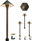 Outdoor Path Lights Pack 12V Low Voltage Brass 2W G4 Led Bronze Coloer New. Price: $259.99.