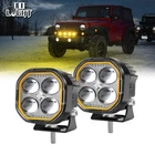 Pair Mini Led Pods Flood Spot Work Light Bar Offroad Backup Pickup 4WD Atv 12V New. Price: $32.39.