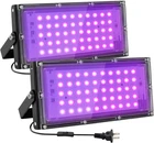 50W Led Lights For Glow Party, IP65 Waterproof Uv Floodlight 39 New. Price: $31.97.