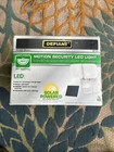 Defiant Motion Security Led Light 180 Degrees Detection Solar Powered New. Price: $35.00.