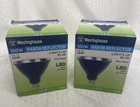 Westinghouse Flood 2 Bulbs Weatherproof Led Lights 100W Blue Up New. Price: $25.00.